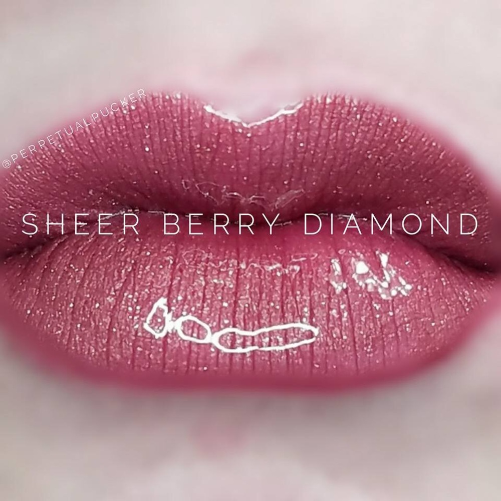 LipSense liquid lip color SHEER BERRY DIAMOND